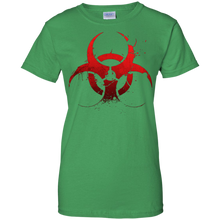 Grunge-Style-Unicode-Biohazard-Symbol-T-shirt