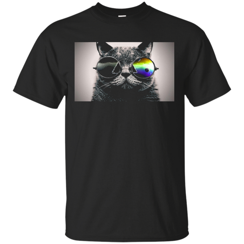 Dark-Side-of-the-Meow-Cat-With-Galaxy-Glasses-T-Shirt