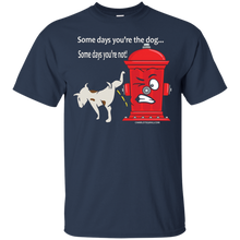 Dog-Peeing-on-a-Fire-Hydrant-Funny-T-Shirt---#FansRaved