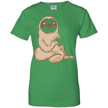 Funny-Sloth-And-Coffee-Tee-Shirt
