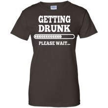 Getting-drunk-please-wait-T-shirt