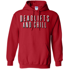 Deadlifts-and-Chill-Funny-Movie-Workout-Gym-T-Shirt