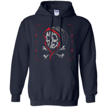 Grim-Reaper-Skull-In-Hood-Graphic-T-Shirt
