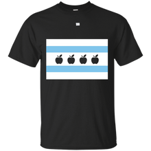 Chicago-Teachers-Flag-Apple-t-shirt