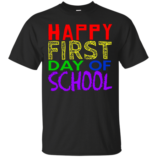 Happy-First-Day-Of-School-Tshirt-Teacher-Student-MOM