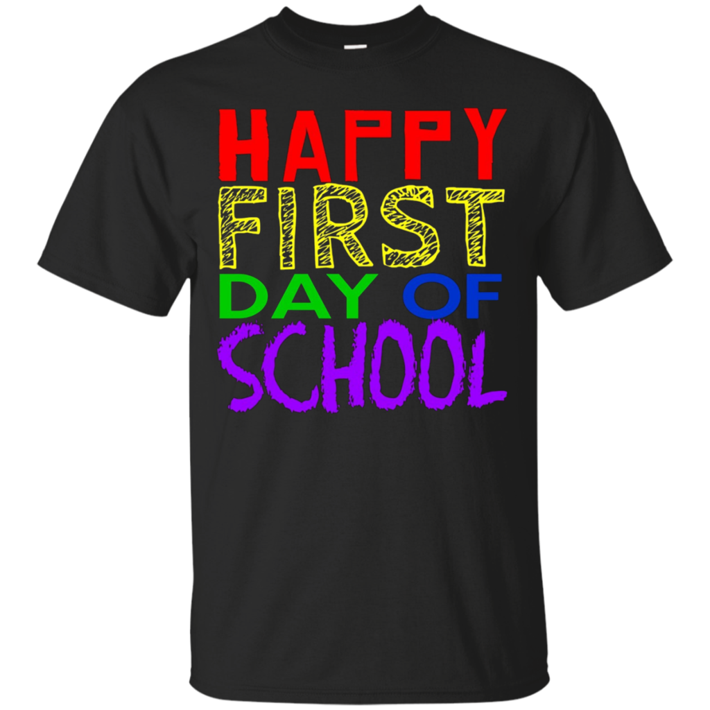 Happy-First-Day-Of-School-Tshirt-Teacher-Student-MOM