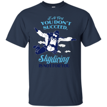 Funny-skydiving-t-shirt-if-at-first-you-dont-succeed