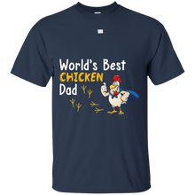 Funny-T-Shirt-World's-Best-Chicken-Dad-T-Shirt