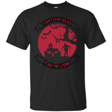 Fight-the-Dead---Fear-the-Living-T-Shirt-Halloween-T-Shirt