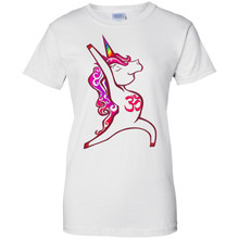 Funny-Unicorn-Yoga-T-Shirt