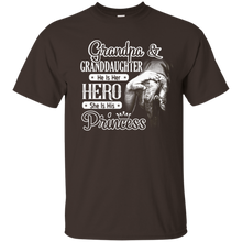 Grandpa-_-Granddaughter.-He-Is-Her-Hero-T-shirt