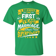 First-Anniversary-Gift-1st-One-Year-Wedding-Marriage-T-Shirt