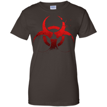 Grunge-Style-Unicode-Biohazard-Symbol-T-shirt