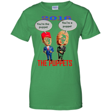 Donald-_amp_-Hillary-2016-Election-_quot_The-Puppets_quot_-T-Shirt