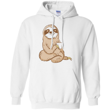 Funny-Sloth-And-Coffee-Tee-Shirt