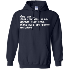 Gerard-Way-quote-Funny---Life-Worth-Watching---T-Shirt