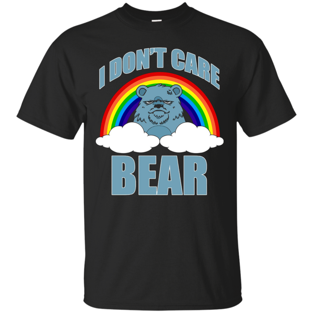 FUNNY-I-DONT-CARE-BEAR-T-SHIRT-Classic-Meme-Humor