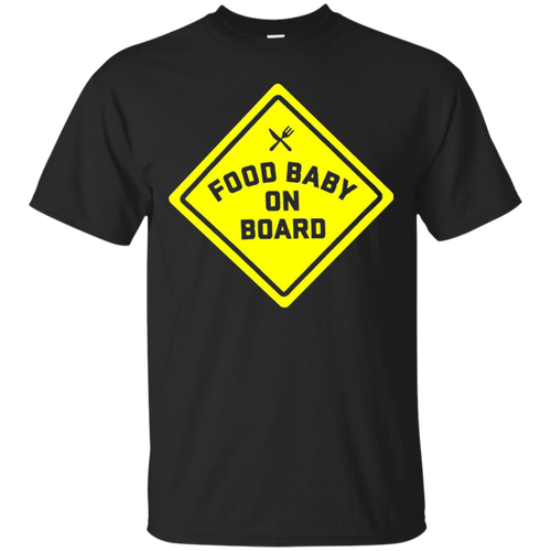 Food-baby-on-board-T-shirt