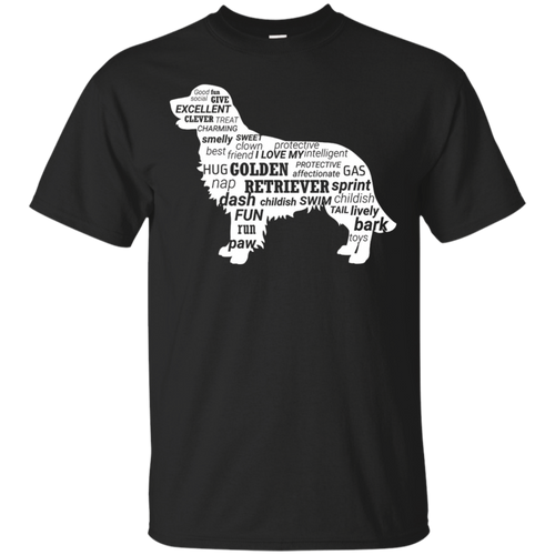 Golden-Retriever-Words-Shirt-Dog-Lovers-Word-Map-Gift-Tee-Golden-Retriever-T-Shirt