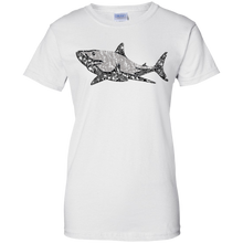Great-White-Shark-Vintage-Look-T-Shirt