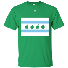 Chicago-Teachers-Flag-Apple-t-shirt