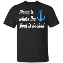 Home-is-Where-Boat-is-Docked-Boating-Sailing-T-Shirt
