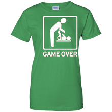 Game-Over-T-Shirt-Cool-New-Dad-New-Mom-Gift-Funny-Shirt
