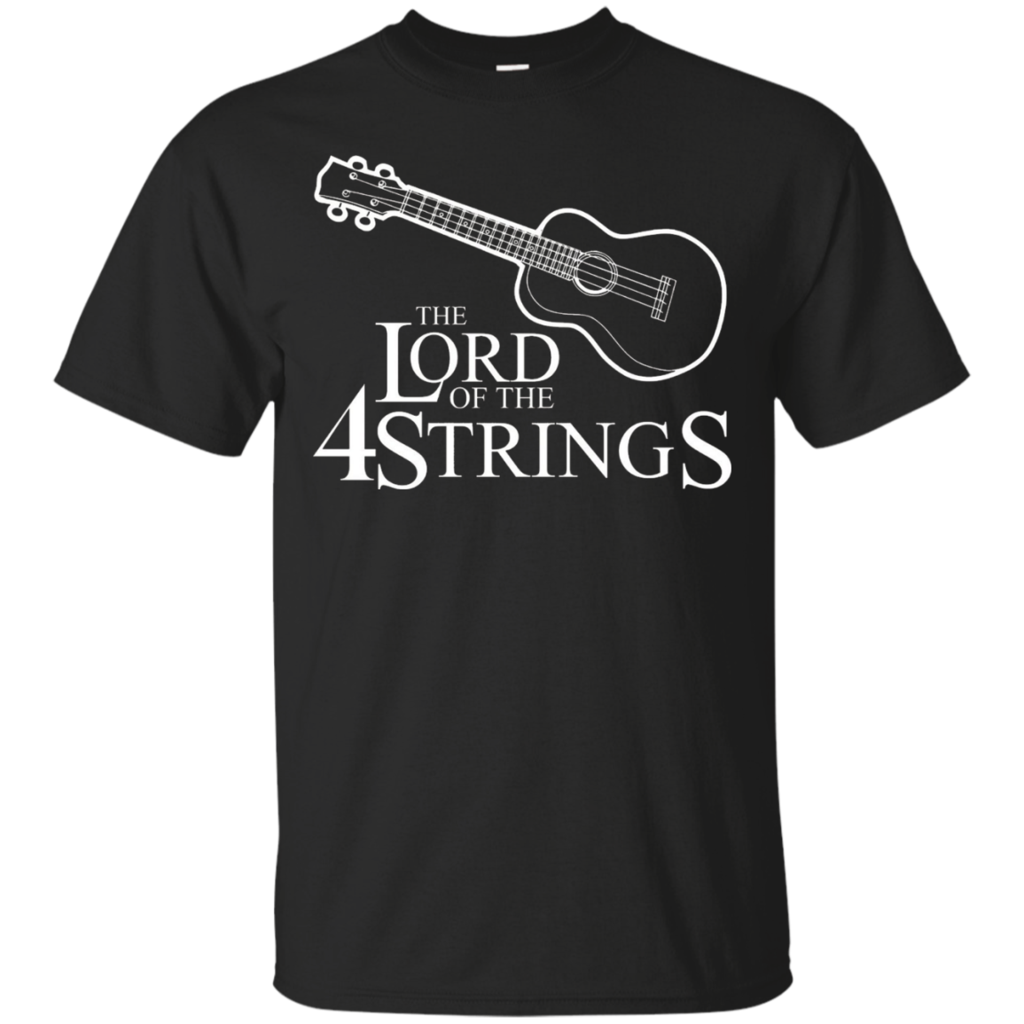 Funny-Ukulele-Lover-Gift-The-Lord-Of-The-Four-String-T-Shirt