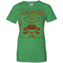 Cuban-Classic-Car-T-Shirt.-Havana-Car-Orange-Tee.-Cuban-Tee
