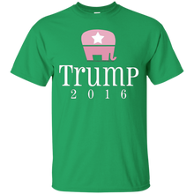 Cute-Pink-Elephant-Donald-Trump-2016-Women's-T-Shirt