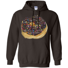 Chocolate-Icing-Colored-Sprinkles-Donut-T-shirt