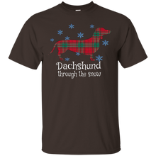 Dachshund-Through-The-Snow-[Funny-Christmas-T-Shirt]