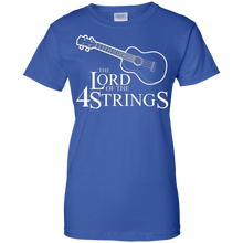 Funny-Ukulele-Lover-Gift-The-Lord-Of-The-Four-String-T-Shirt