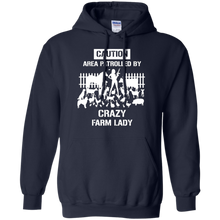 Funny-Caution-Area-Crazy-Farm-Lady-T-shirts