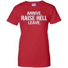 Dicky-Ticker-Arrive-Raise-Hell.-Leave.-T-shirt-Wrestling
