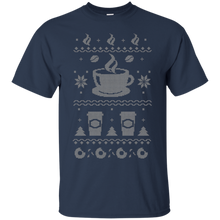 Coffee-Themed-Ugly-Christmas-Sweater-Style-T-Shirt