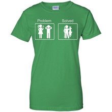 Funny-Fishing-Problem-Solved-T-Shirt
