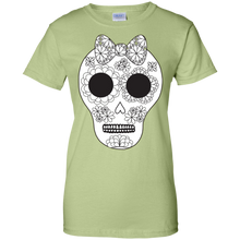Girly-Sugar-Skull-Day-of-the-Dead-Color-Me-Shirt