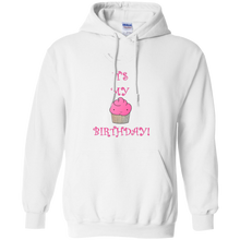 Girly-it's-my-birthday-pink-cupcake-T-Shirt