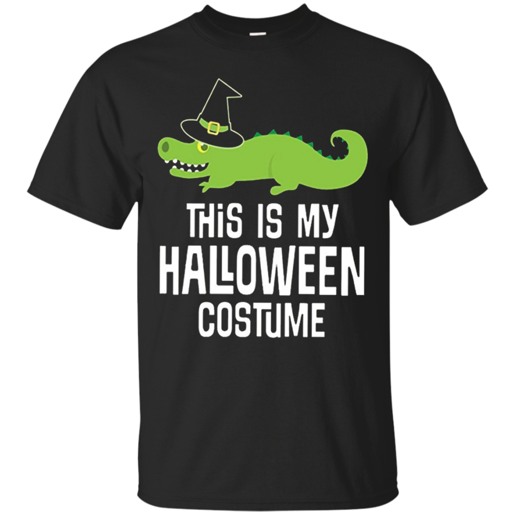 Halloween-Costume-T-shirt-Alligator-Witch-Funny-Tee