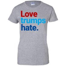 Colorful-Love-trumps-hate-T-Shirt-Bernie-Sanders-Clinton
