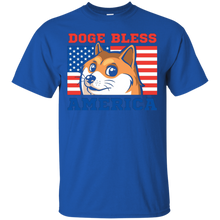 Doge-Bless-America---Funny-Unisex-T-Shirt