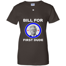 FUNNY-BILL-FOR-FIRST-DUDE-T-SHIRT-Clinton-for-President-Tee