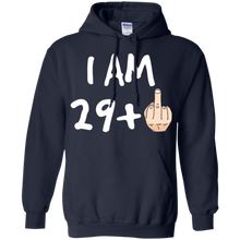 I-Am-29-Plus-Middle-Finger---Funny-30th-Birthday-Shirt