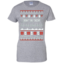 Christmas-Nurse---Don't-Be-Tachy---tshirt-tee-for-Woman