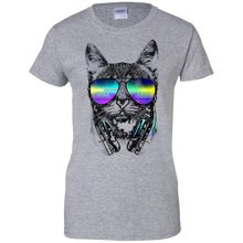 Cool-DJ-Cat-With-Rainbow-Sunglasses-T-Shirt