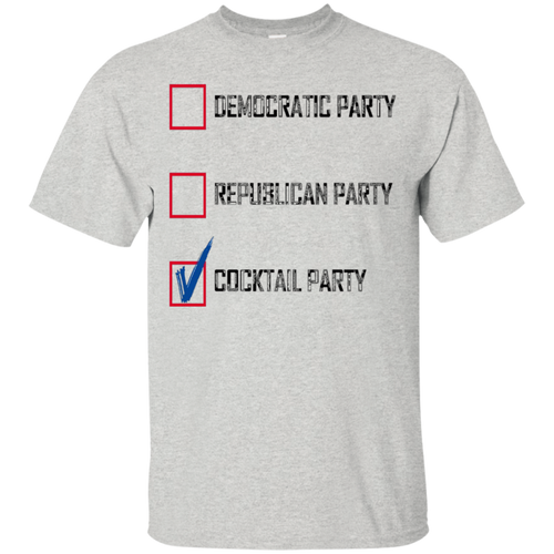 Funny-Voting-Tshirt-Cocktail-Party-Republican-Democratic-Tee