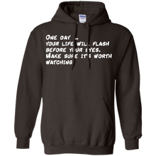 Gerard-Way-quote-Funny---Life-Worth-Watching---T-Shirt