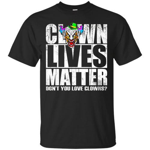 Clown-Lives-Matter-T-Shirt-Distressed-Vintage