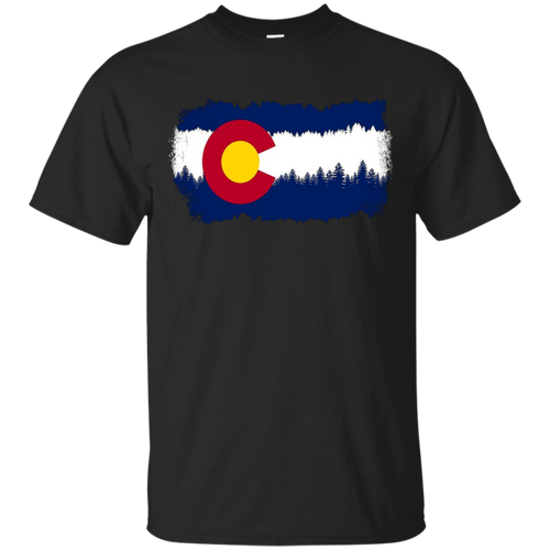 Colorado-State-Flag-Unisex-T-Shirt-Denver-CO-Tee